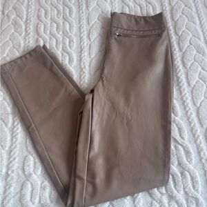 Superdown High Waisted Pleather leggings
